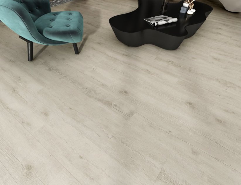 Upfloor zámkový vinyl SPC s podložkou - Dub severský šedý 7002