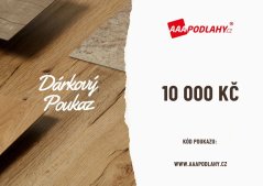 Dárkový poukaz AAA Podlahy
