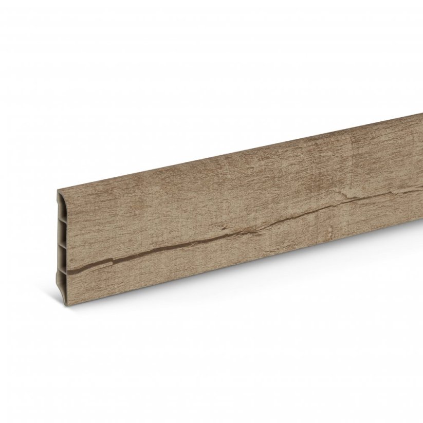 Upfloor soklová lišta - Dub šedý přírodní 0027