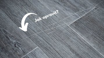 Jak opravit poškozenou vinylovou podlahu?