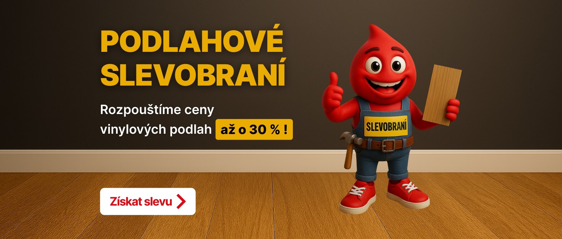 Podlahové SLEVOBRANÍ