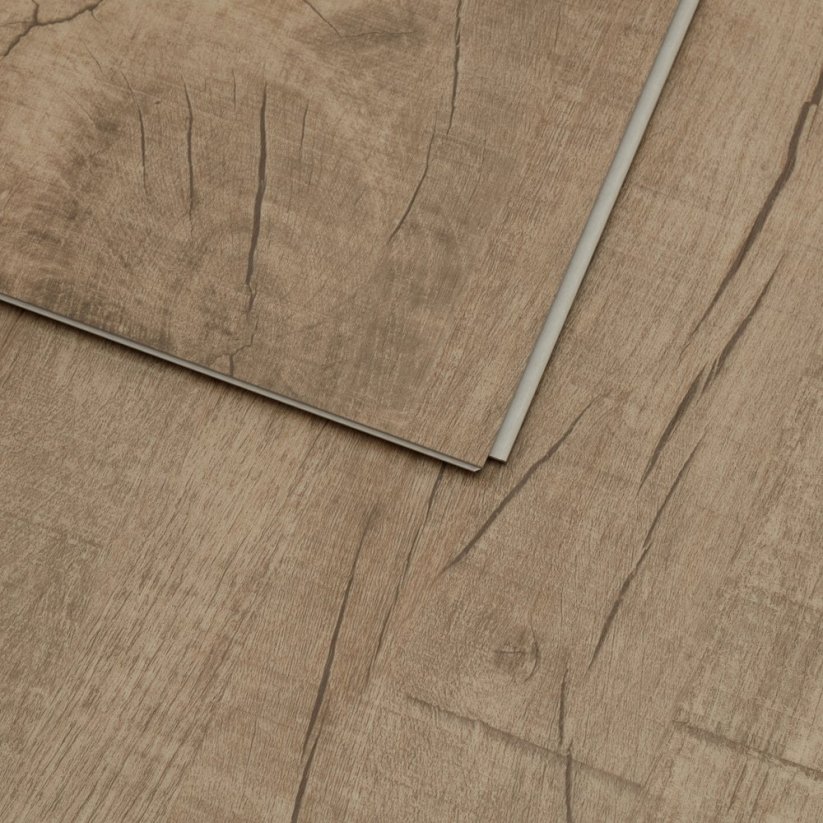 Upfloor zámkový vinyl SPC s podložkou - Dub šedý přírodní 0027