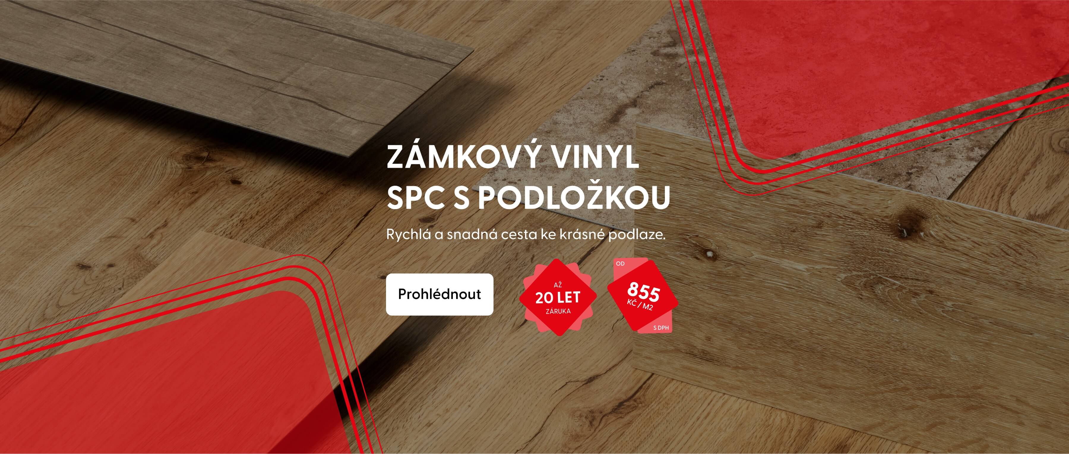 Zámkový vinyl SPC