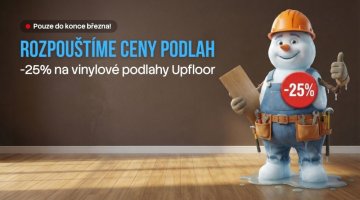 ROZPOUŠTÍME CENY PODLAH