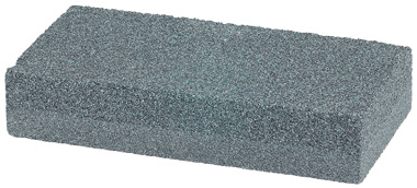 Obdélníkový brusný kámen, 2 brusné zrnitosti (36 a 60), rozměry: 35 × 90 × 135 mm